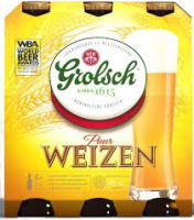 Grolsch Premium Weizen set van 6 flesjes á 0,30 liter